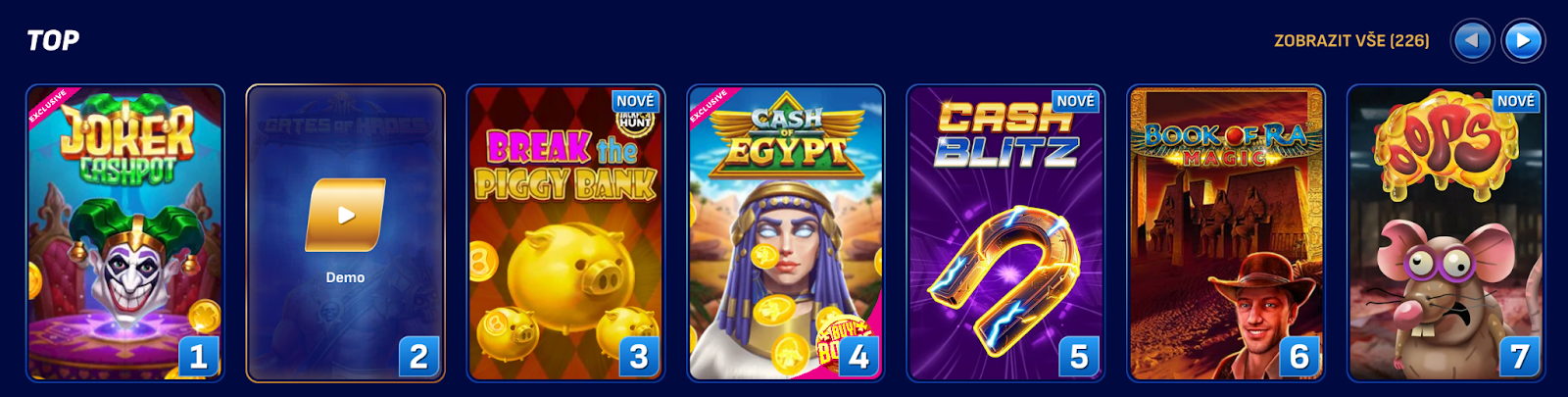 Nejlepší nabídky nové casino bonus bez vkladu